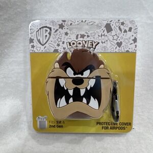 AirPods Protective Case Looney Tunes Tasmanian Devil for Gen 1 & 2. NEW